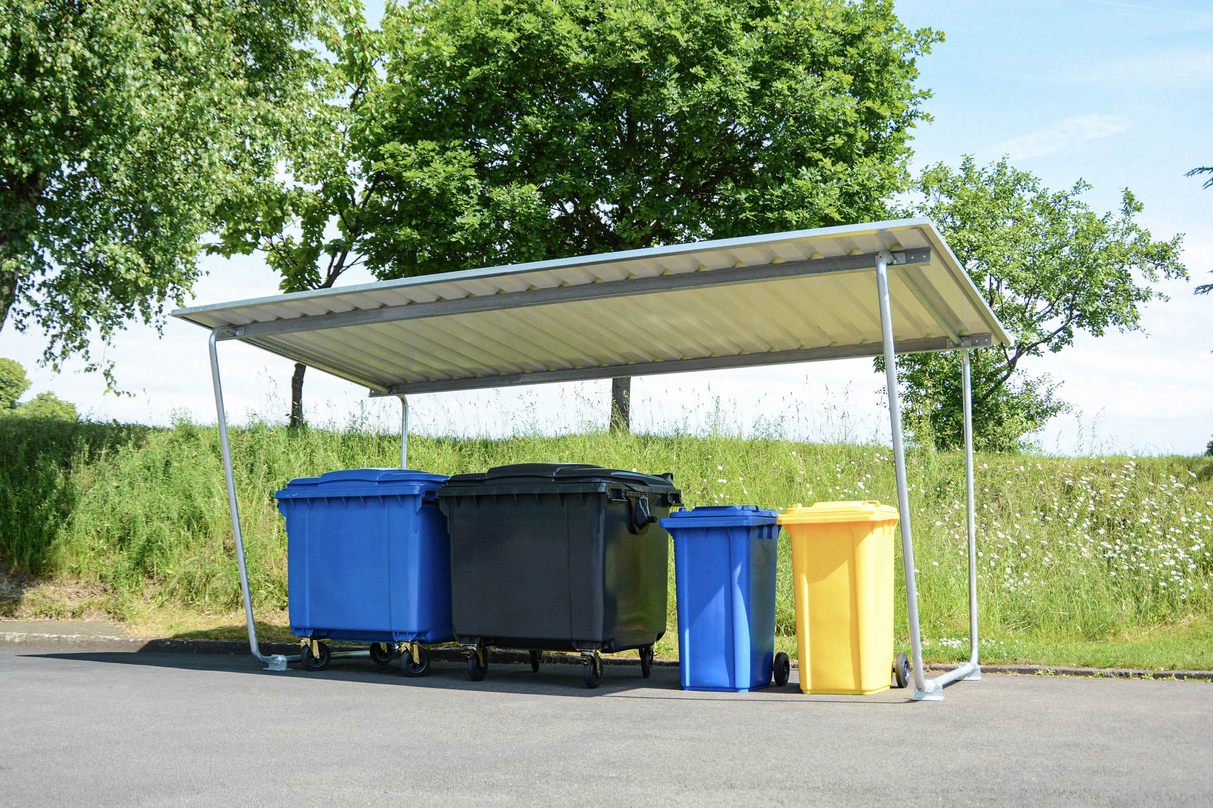 Referenzbild Materialüberdachungen WSM 3