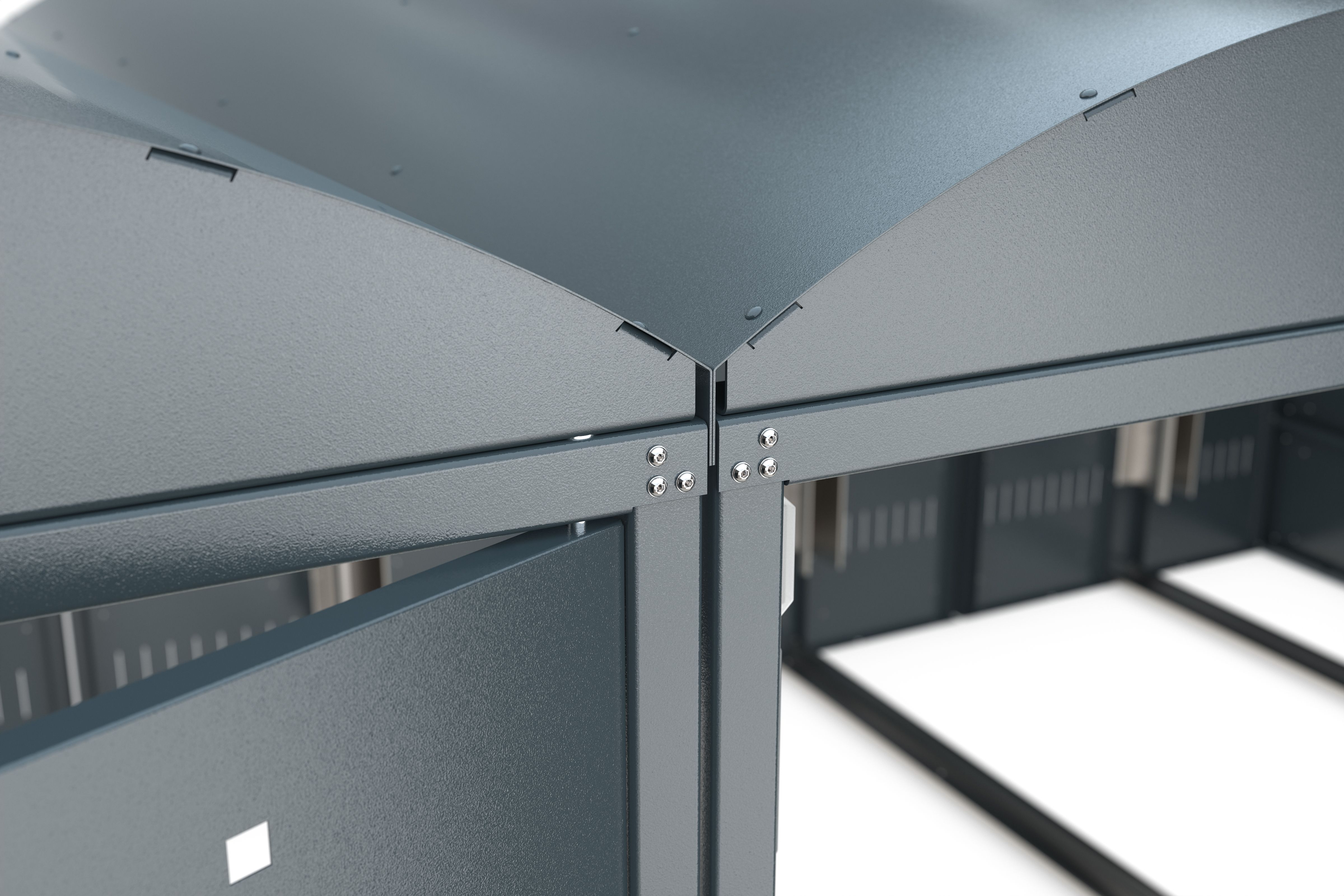 BikeBox 1 arched roof set of 3 - Image 5