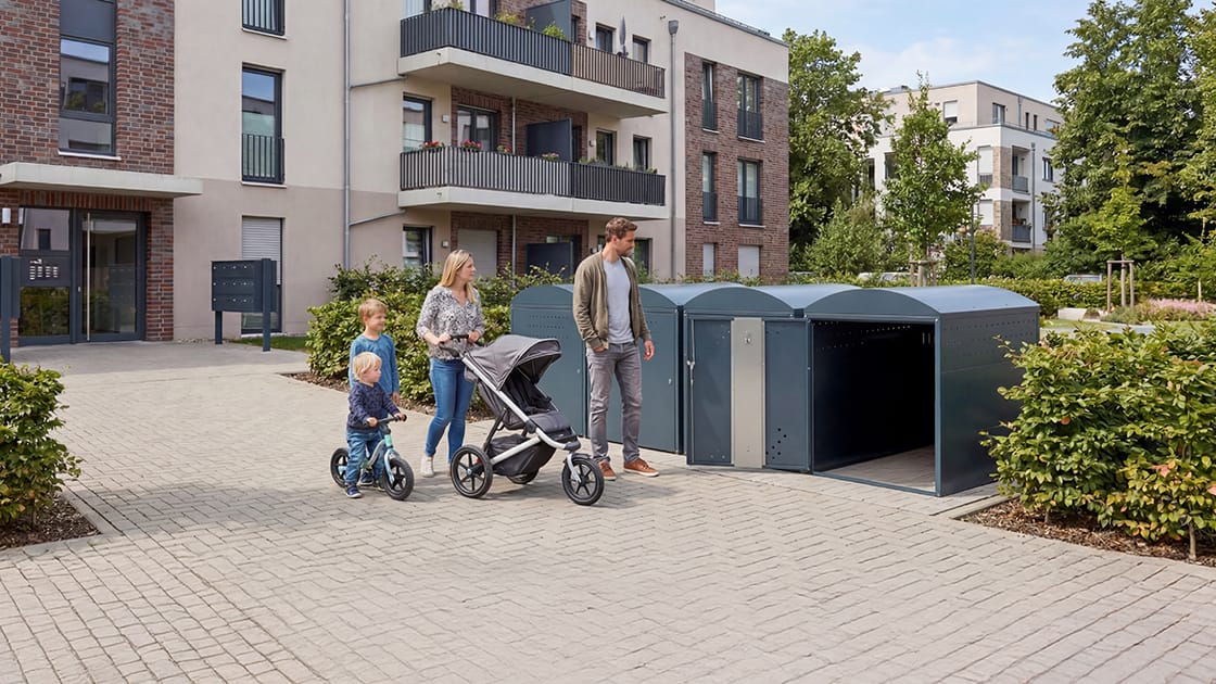 Kinderwagen- und Rollatoreinhausungen | WSM