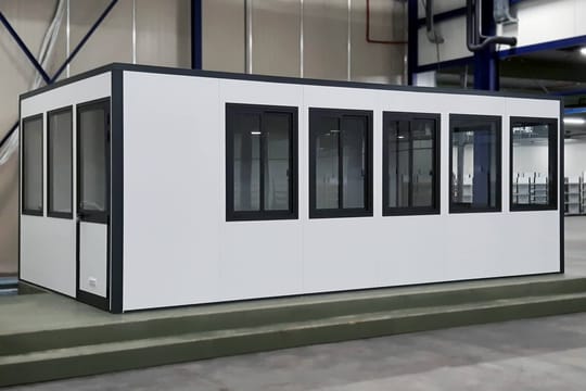 Raumsystem aus Sandwichpanelen
