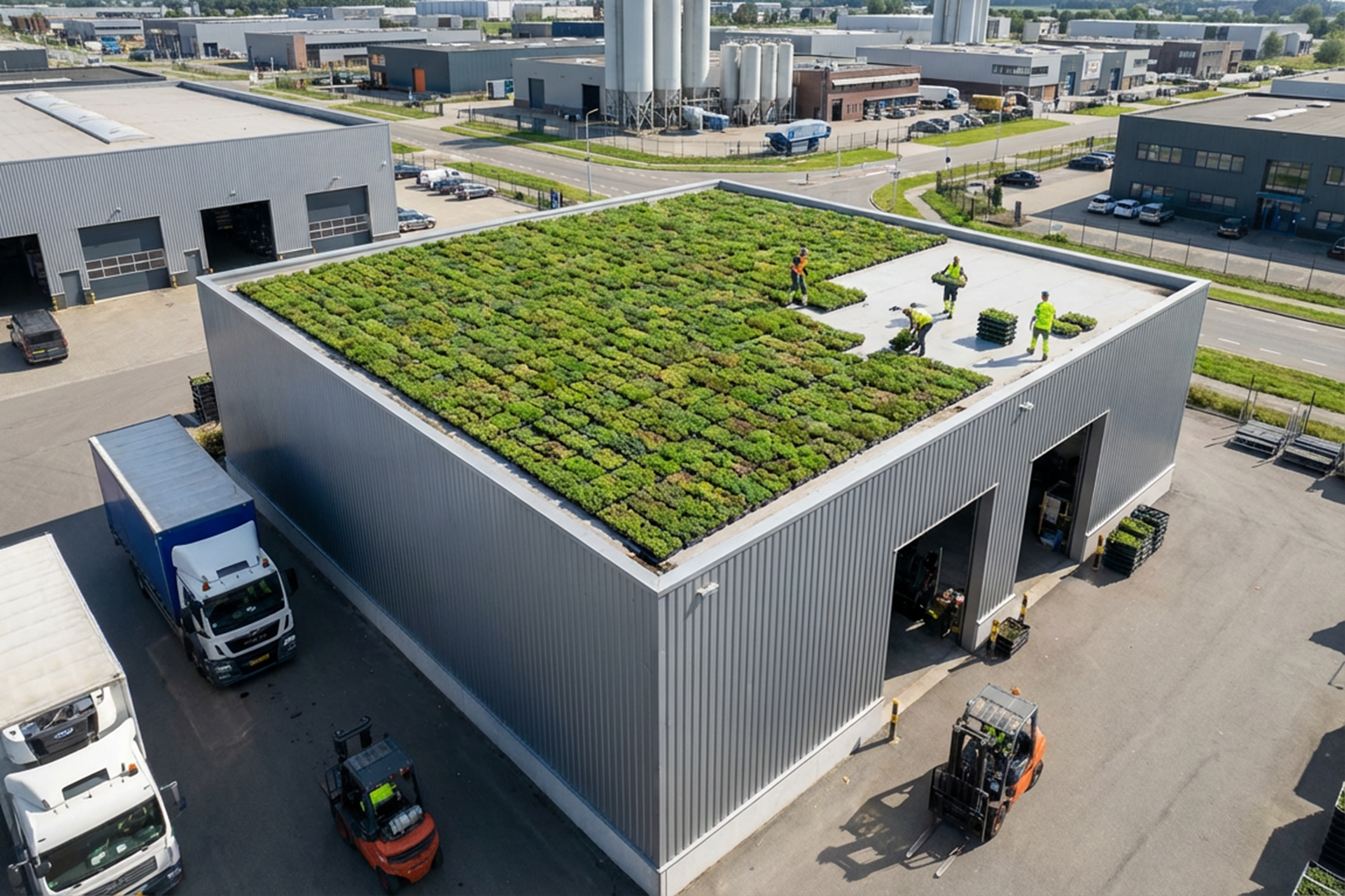 Industriehalle-dachbegruenung-1